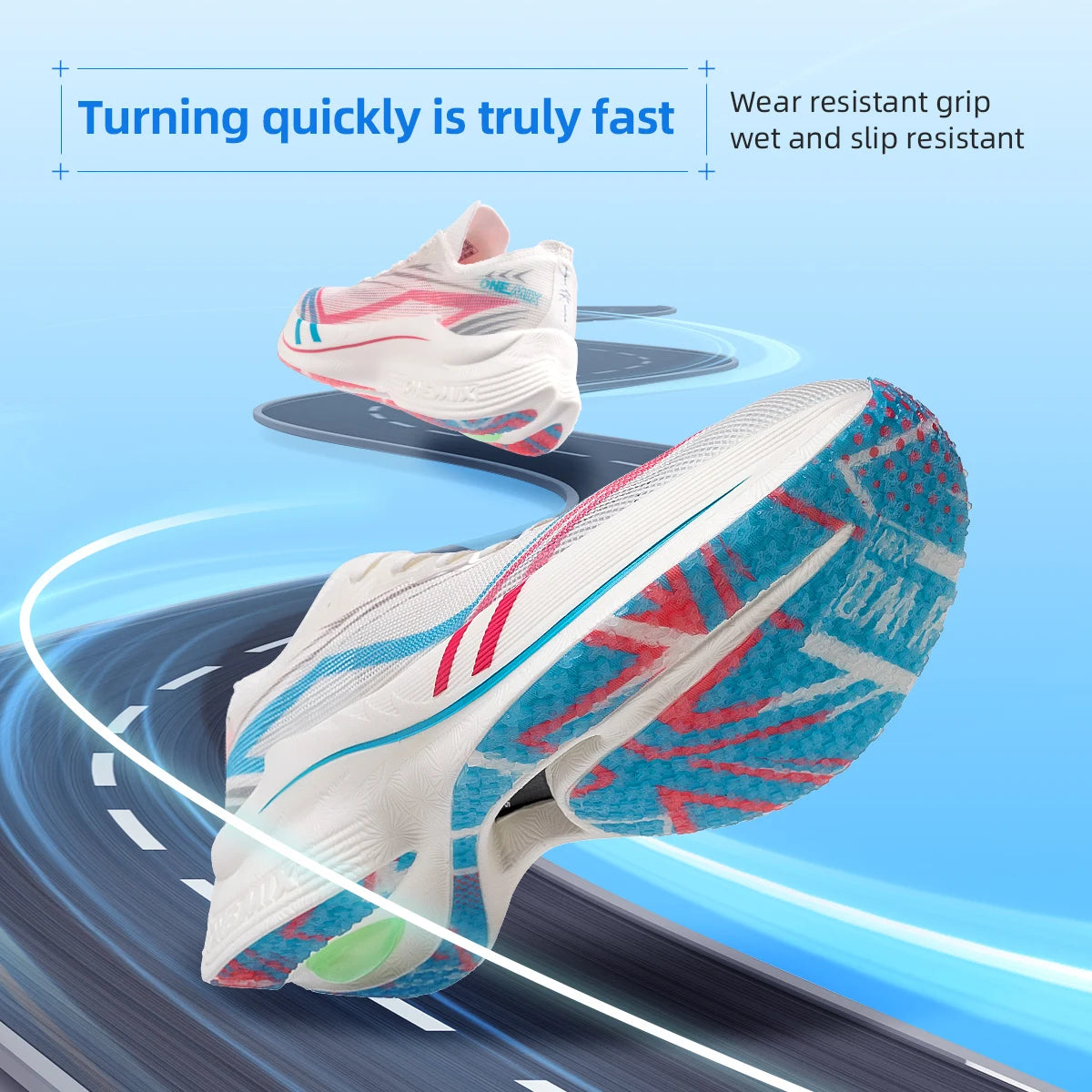 ONEMIX 2026 Tupo New Carbon Plate Marathon Running Shoe Pro Tests Stable Support For Shock-absorbing Ultralight Bounce Sneakers