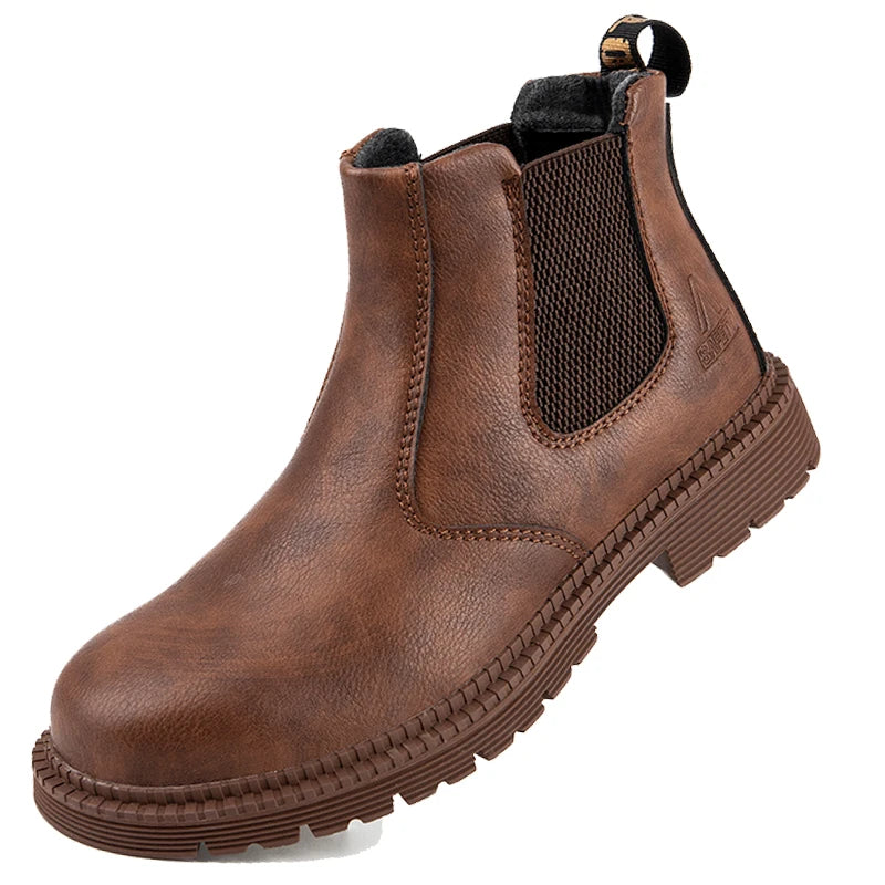 Work Boots Indestructible Safety Shoes Men Steel Toe Shoes Puncture-Proof Sneakers Women Non Slip Work Shoes Male Tactical Boots