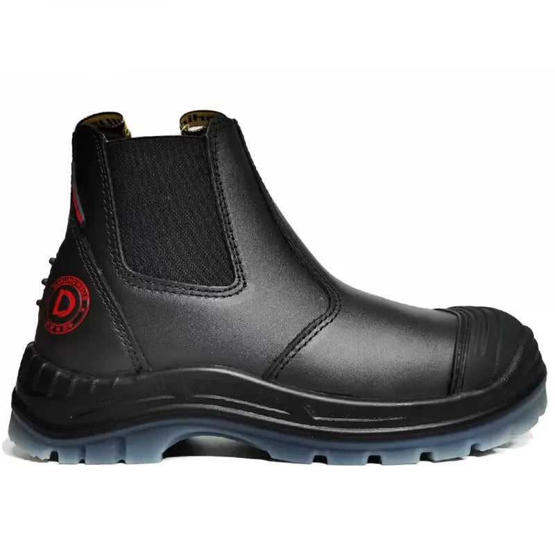 ROCKROOSTER Hiking Shoes Men Waterproof Hunting Boots Leather Safety Shoes Tactical Ankle Boots Work shoes  Sneakers STEEL toe